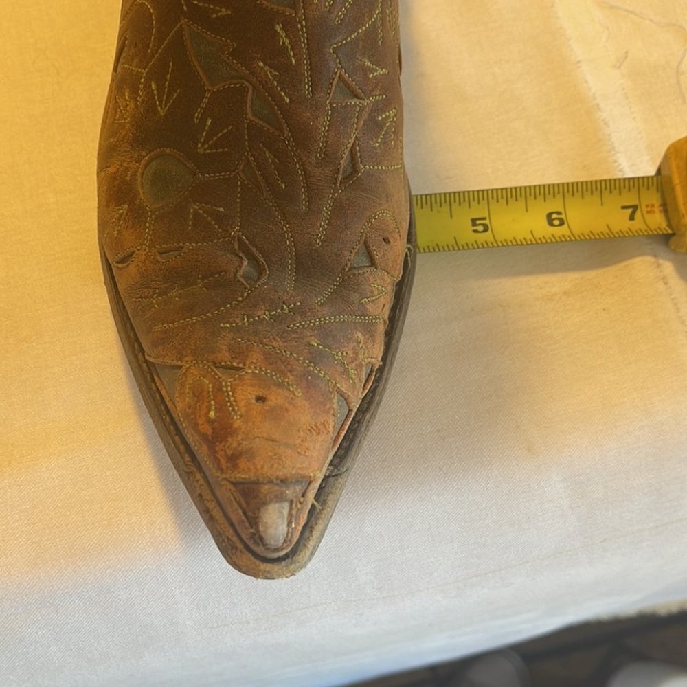 The Old Gringos inlaid leather size 10 - Picture 8 of 10